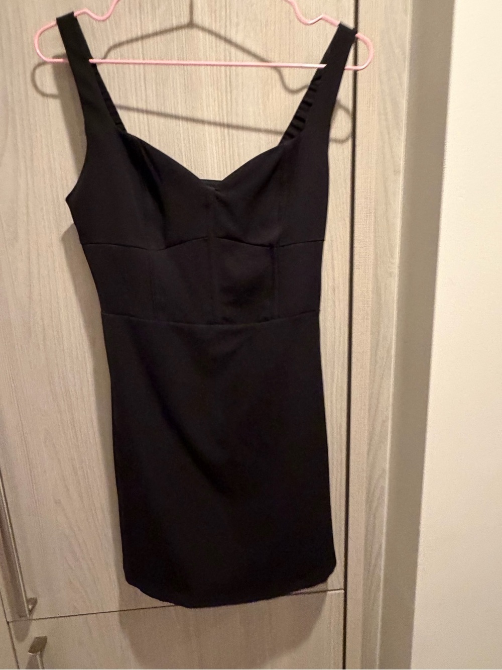 Brand New Black Sheath Corset Style Dress Size XS